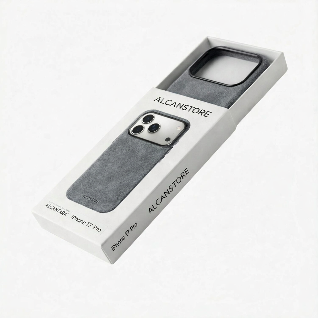 iPhone Alcantara Case - Nardo Grey