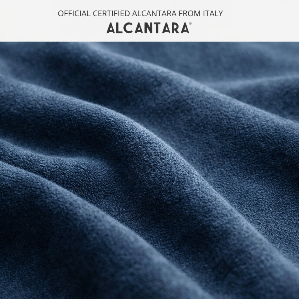 iPhone Alcantara Case - Ocean blue